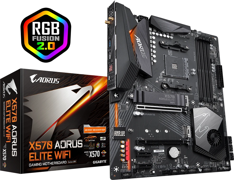 Gigabyte X570 AORUS ELITE WIFI (Rev. 1.x)